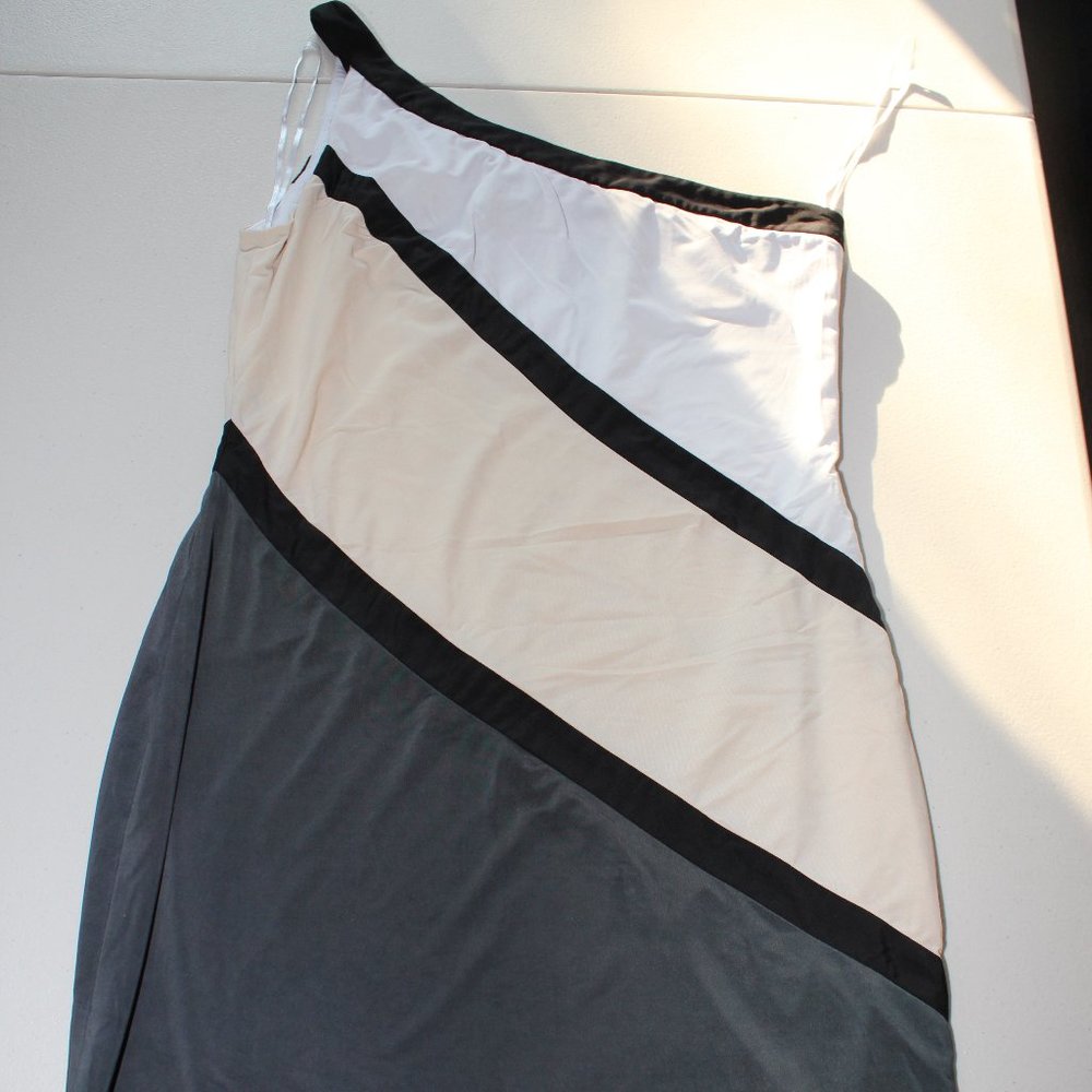 Jay Godfrey One Shoulder Dress